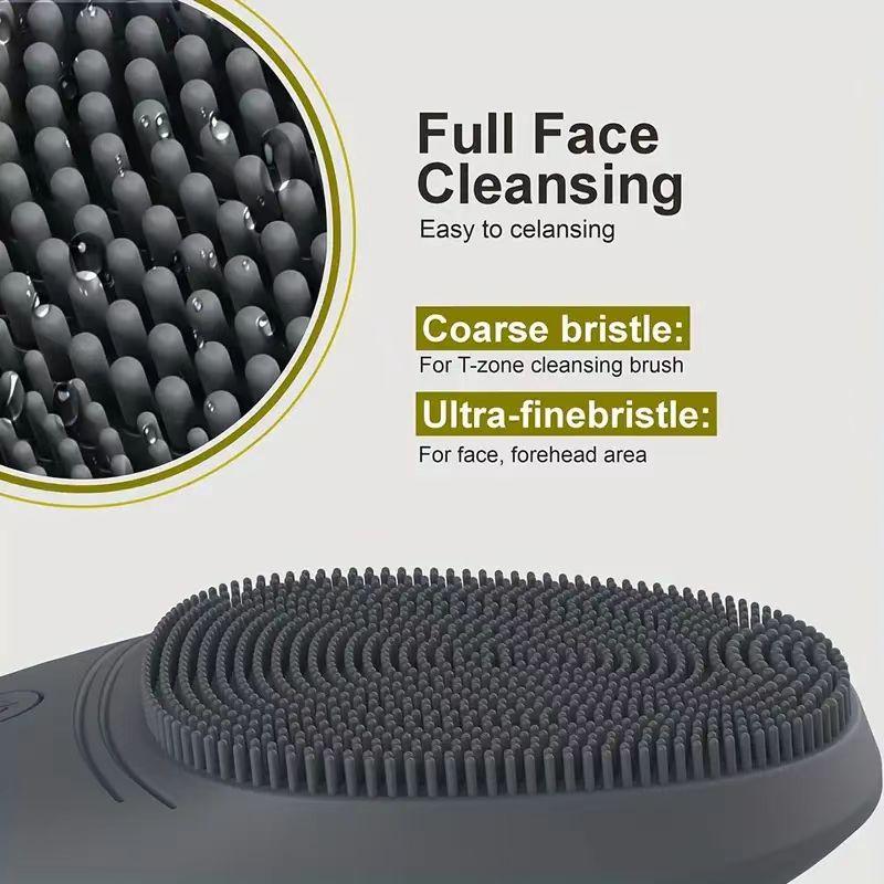 Sudsmith Scrub electric face brush for men, silicone head